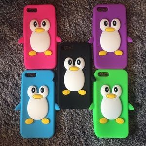 5 Penguin Iphone 5/5s/SE Cases